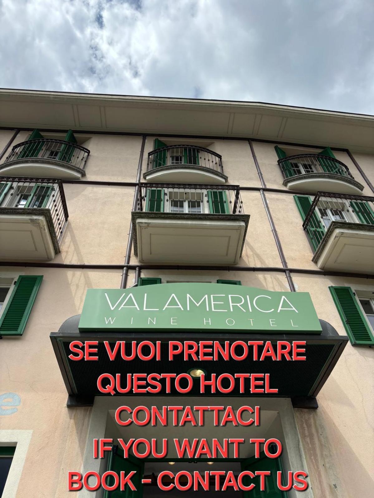 Hotel Ristorante Val America Sernio Exteriör bild